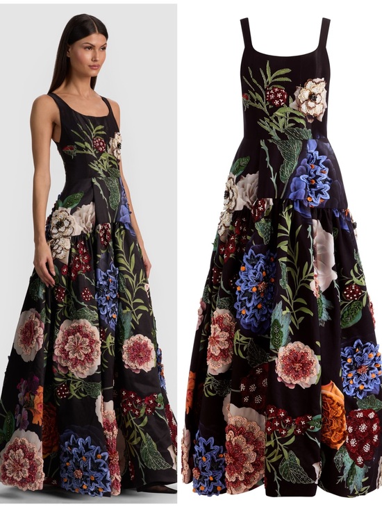 Alice + Olivia Dresses & Skirts - ALICE + OLIVIA MAXINE EMBELLISHED GOWN